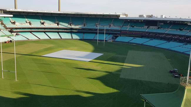 New turf has been laid at the SCG