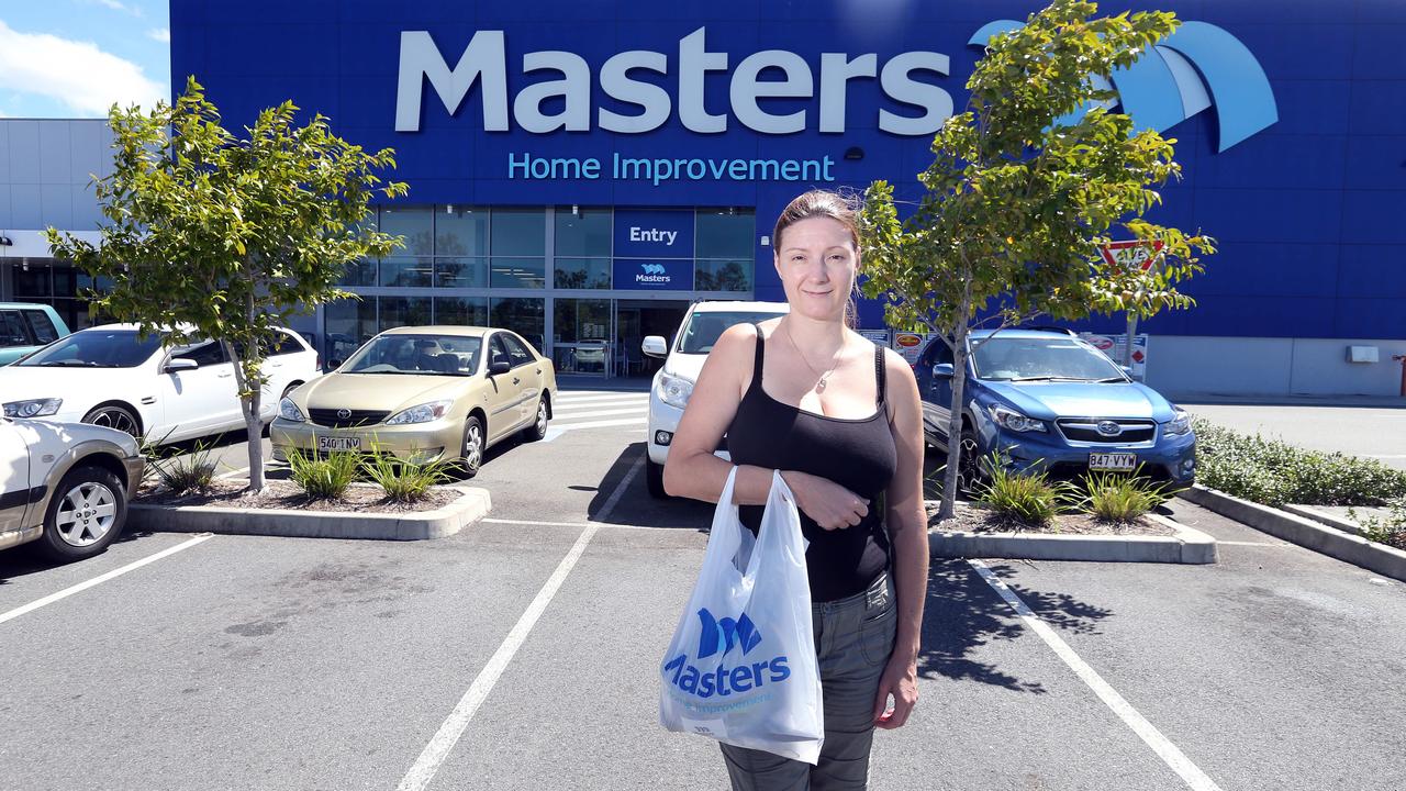 Masters Home Improvement stores closed a few short years after opening. Picture: Richard Gosling