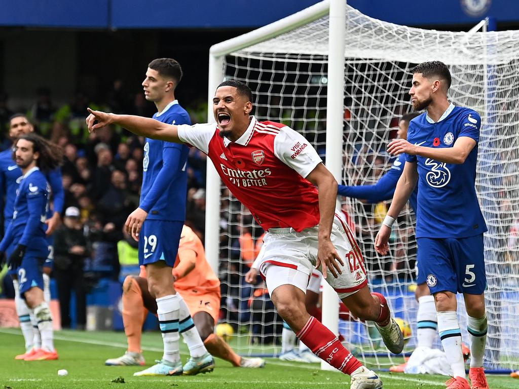 Arsenal and Chelsea are among the mass of Premier League clubs based in London. Picture: Glyn Kirk/AFP