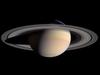 Images taken by the Cassini spacecraft May 07 2004, show a wide view of the planet Saturn.  AP Pic/NASA. space planets astronomy