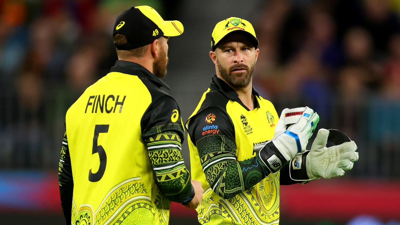 Australian wicketkeeper Matthew Wade has been diagnosed with Covid. Picture: James Worsfold/Getty Images