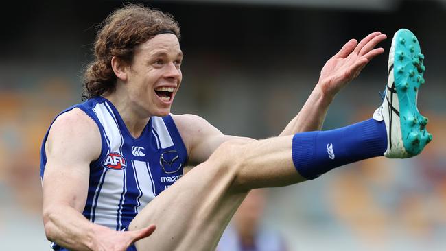 Star North Melbourne goal-kicker Ben Brown has requested a trade to Melbourne. Picture: Michael Klein