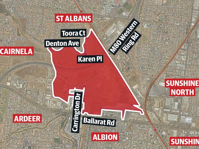 Land potentially affected by landfills