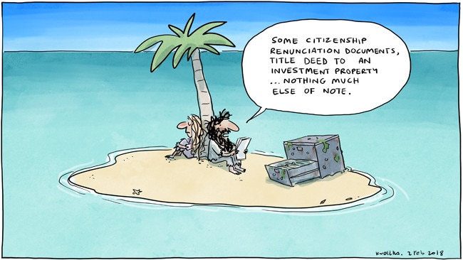 Jon Kudelka Letters Cartoon for 02-02-2018Version:  (650x366)COPYRIGHT: The Australian's artists each have different copyright agreements in place regarding re-use of their work in other publications.Please seek advice from the artists themselves or the Managing Editor of The Australian regarding re-use.