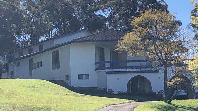 Firefighters were called to the property to put out a blaze in the carport. Picture: Jim O'Rourke