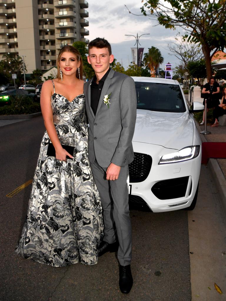 ANNANDALE CHRISTIAN COLLEGE school formal 2022 at Ridges Southbank. Lilly Walker and Beau Mittereger. Picture: Evan Morgan