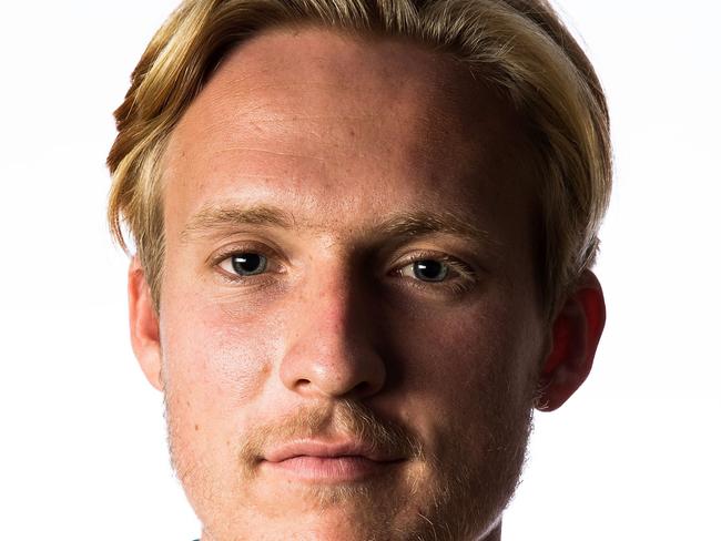 SYDNEY, AUSTRALIA - MAY 20: Ben Halloran poses during an Australian Socceroos portrait session at Crowne Plaza Terrigal on May 20, 2014 in Sydney, Australia. (Photo by Matt King/Getty Images)