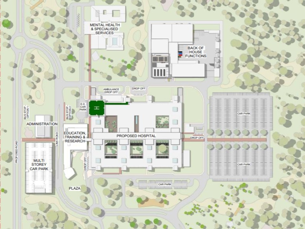 Concept designs for a proposed new hospital in Bundaberg will be showcased for the next two weeks online and through public information displays and pop-up sessions.