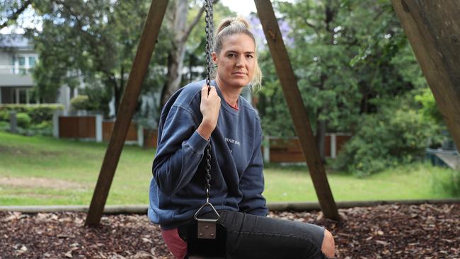 Former Australian netball captain Caitlin Bassett has opened up in an exclusive interview. Picture: John Feder/The Australian.