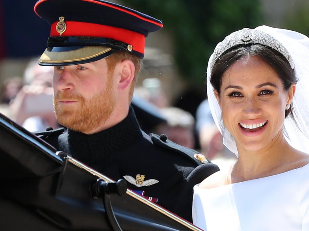 Harry and Meghan encouraged people to donate to the charity in lieu of wedding gifts. Picture: Gareth Fuller /POOL/AFP