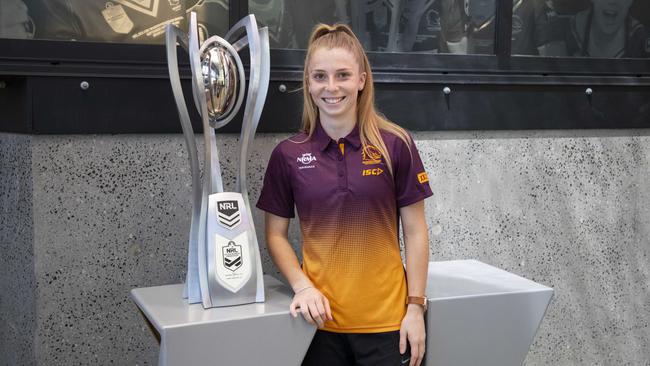 Brisbane Broncos NRLW signing Tarryn Aiken. Picture: Supplied