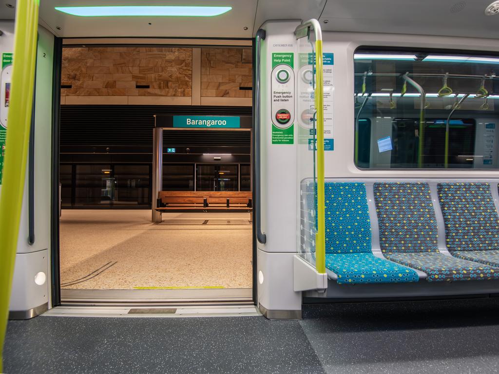 The fully automated driverless Metro cars are undergoing their final tests. Supplied.