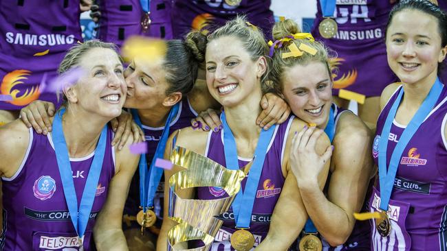 Laura Geitz captained the Firebirds to back-to-back titles.