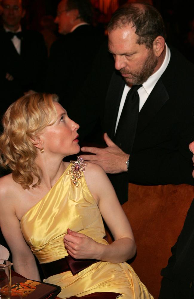 Cate Blanchett has confirmed in an interview with Variety that Harvey Weinstein behaved inappropriately with her. Picture: Vince Bucci/Getty Images