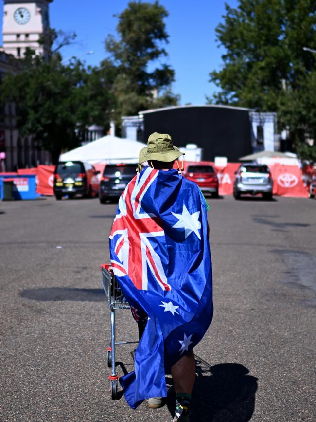 Woolworths said it would stop stocking themed merchandise for Australia Day. Picture: Getty Images