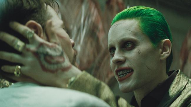 ‘Ledger-lite’. Jared Leto as the Joker in Suicide Squad.