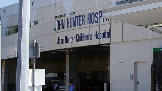 Two people have been taken to John Hunter Hospital. Picture by Peter Lorimer.