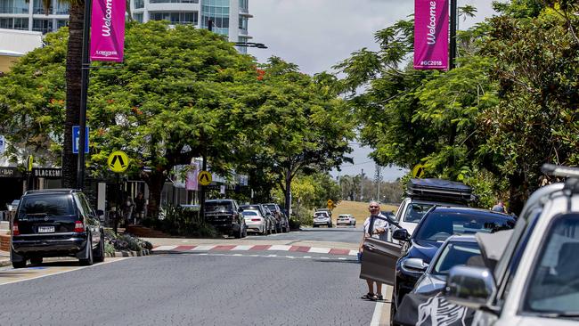 Tedder Avenue, Main Beach. Picture: Jerad Williams