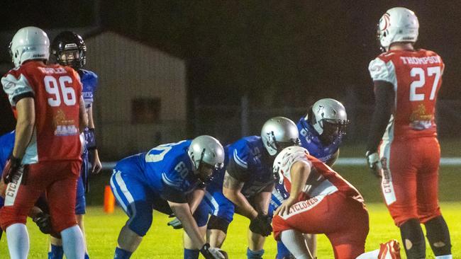 Mackay Gridiron vs Townsville Cyclones at West Tiger Park Walkerston. Saturday 20 January 2024 Picture:Michaela Harlow