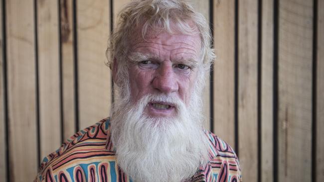 Author Bruce Pascoe at Cygnet in Tasmania. Picture: Luke Bowden