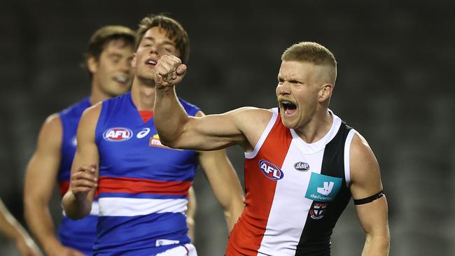 Dan Hannebery has been an important player in his rare appearances at the Saints. Picture: Robert Cianflone/Getty Images