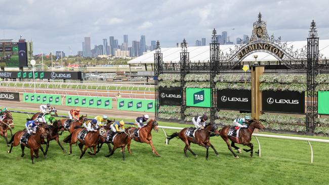 Future History wins the The Lexus Bart Cummings at Flemington earlier this month. Picture: George Sal / Racing Photos