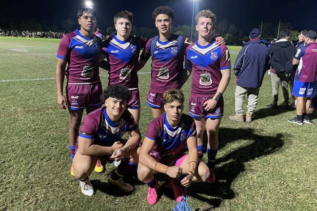 The Wavell Warriors of Year 10 - featuring Boston Nau (backrow, second from the right).