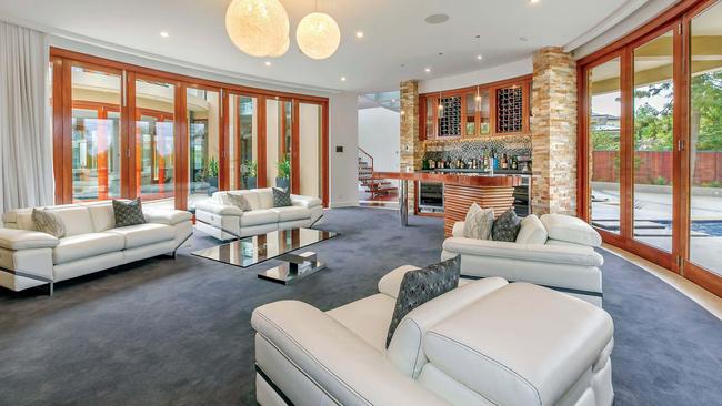 One of the living rooms at the Ballarat Residence. Photo: Narelle Mann