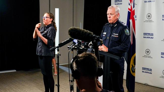 SA Police Commissioner Grant Stevens. Picture: Mike Burton