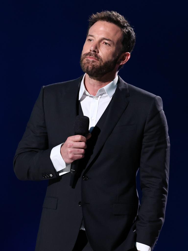 Ben Affleck during the Vax Live concert. Picture: Kevin Winter/Getty Images