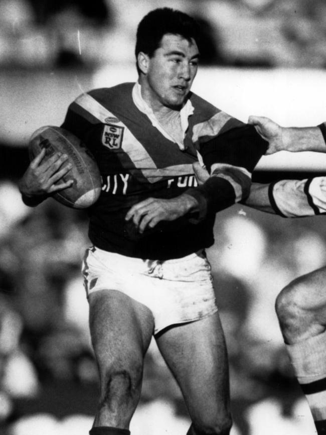 Terry Hill played one season for Easts. Picture: Andrew Darby