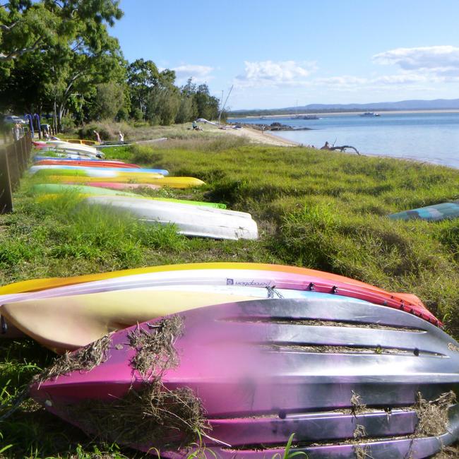 Agnes Water and Seventeen Seventy residents have been left shocked after council workers put abandoned vessel notices with threats of seizure on popular kayaks left at the shoreline. Picture: supplied.