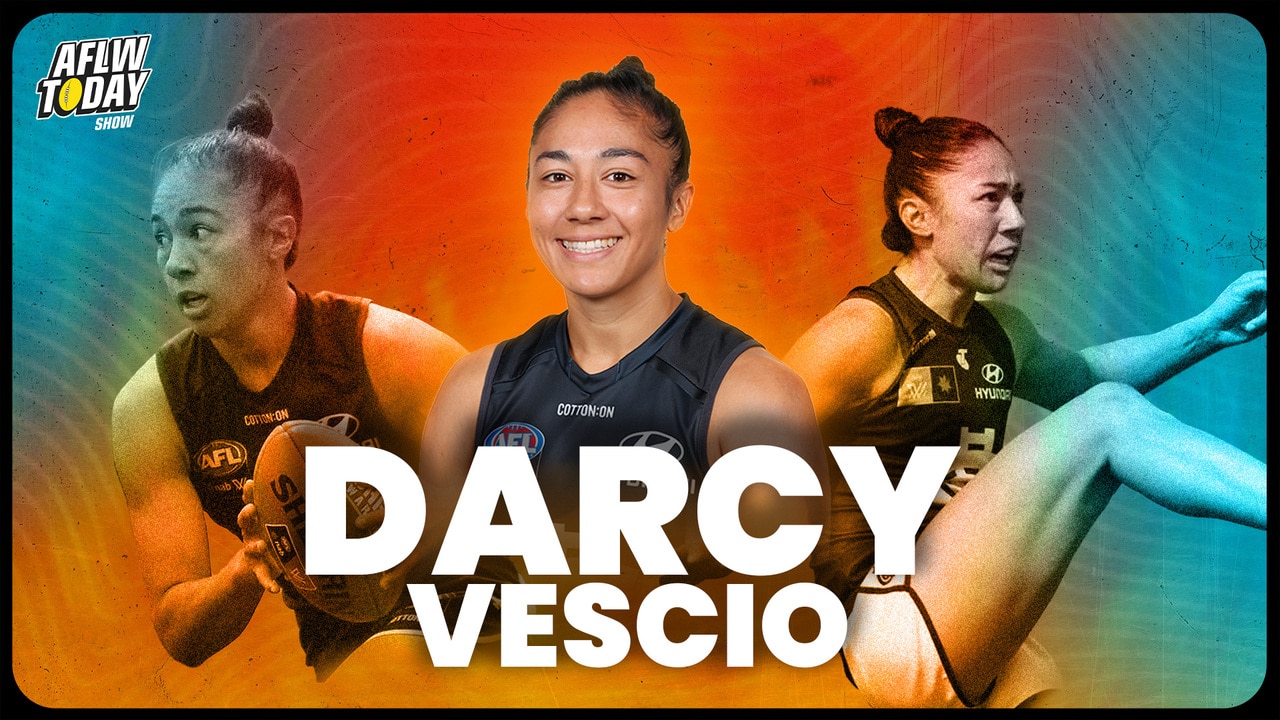 Carlton AFLW Star Darcy Vescio chats best moments, hobbies & 2024 season! | AFLW Today Show