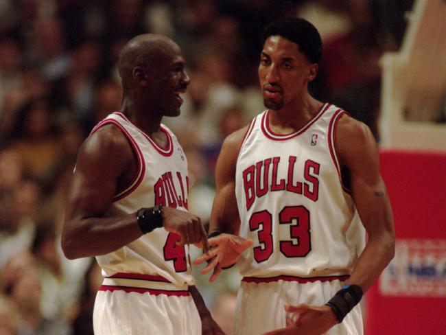 Jordan and Pippen formed a deadly duo.