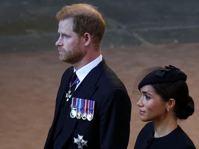 Harry and Meghan have had a difficult few weeks. Picture: Phil Noble – WPA Pool/Getty Images.