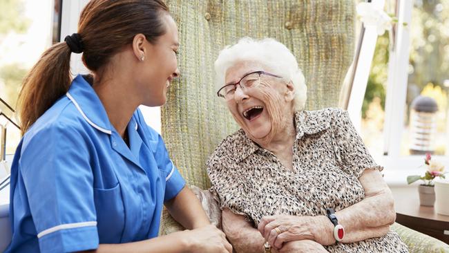 The budget will include a big funding boost for aged care. Picture: istock