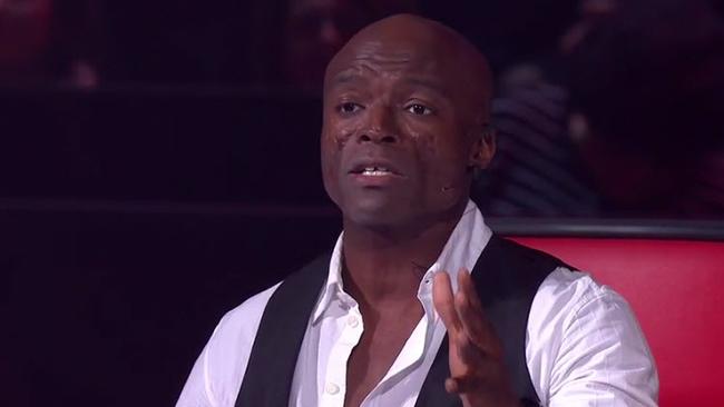 Seal's judging style faced some criticism last night.