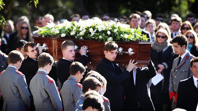 Service of Thanks giving for the life of Thomas Andreae Kelly at The Chapel of The King's School Parramatta.