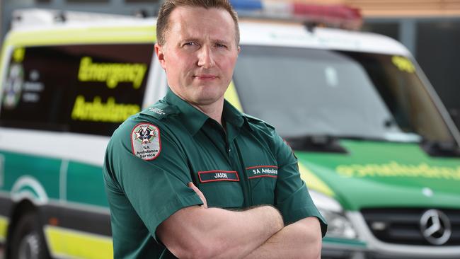 SA Ambulance Service chief executive Jason Killens. Picture: Roger Wyman