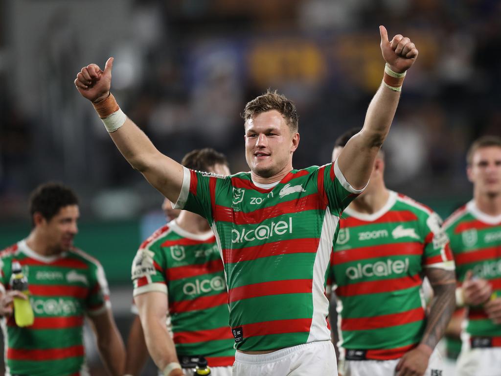 Wayne Bennett is keen to bring Liam Knight back to South Sydney... but the club’s salary cap woes may stop a Rabbitohs reunion. Picture: Brett Costello