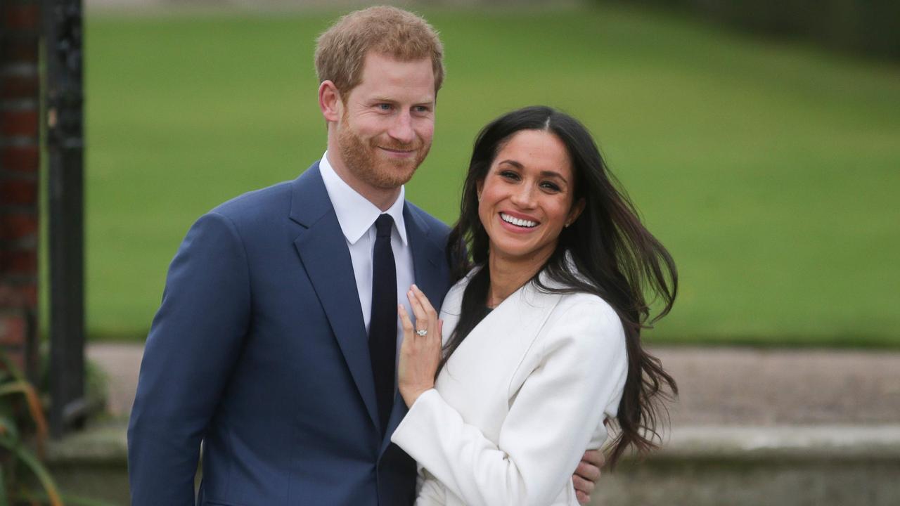 The couple went on to announce their engagement in November 2017. Picture: Daniel Leal-Olivas/AFP