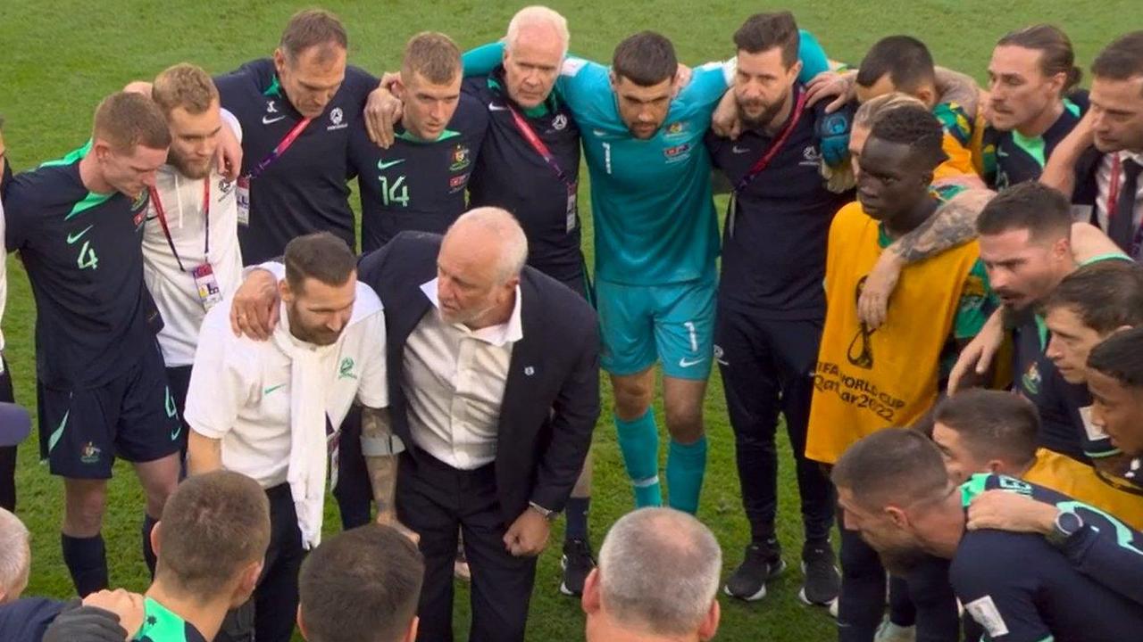 Martin Boyle was right at the heart of the Socceroos' celebrations.