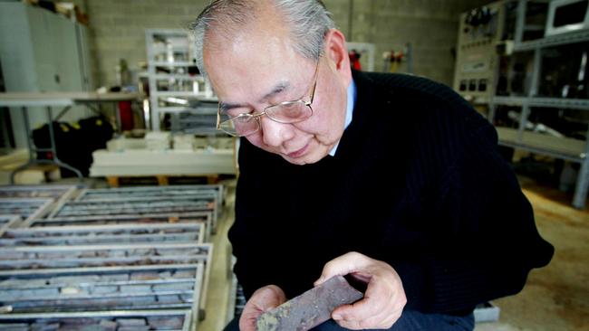 Rudy Gomez at his warehouse.