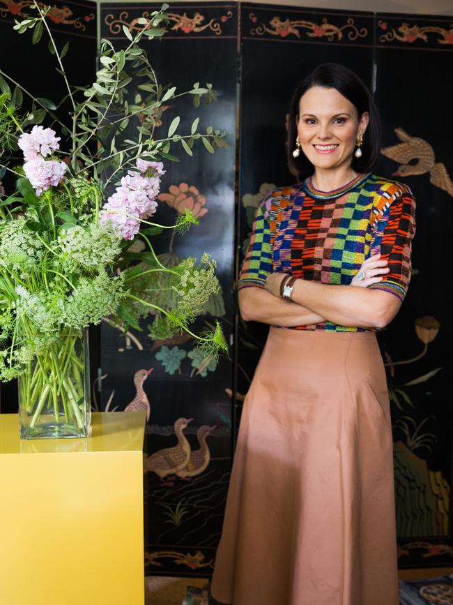 Anna Spiro leads Anna Spiro Design, a Brisbane, Sydney and Melbourne based interiors firm. Picture: Tim Salisbury