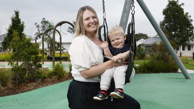 Cassandra Stewart and Max. Picture: Richard Dobson