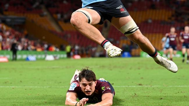 Jock Campbell has replaced Mac Grealy in Queensland’s starting team. Picture: Dan Peled/Getty Images