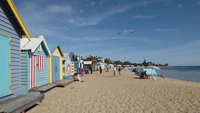 Brighton beach. Picture: Tony Gough