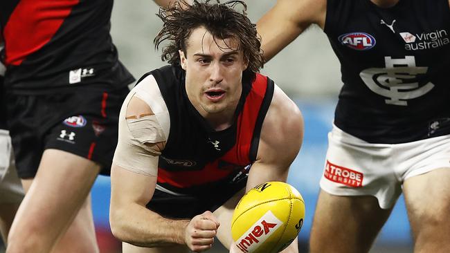 Can Andy McGrath help the Bombers finish higher than the Blues? Picture: Getty Images