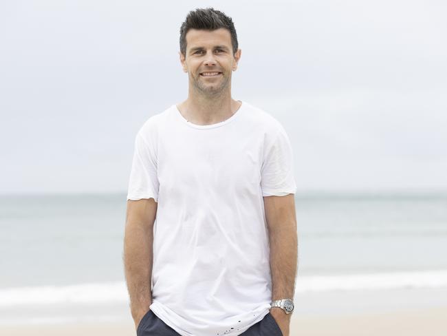 Trent Cotchin’s move marks a pivot from his footy commentary role. Picture: Danielle Smith