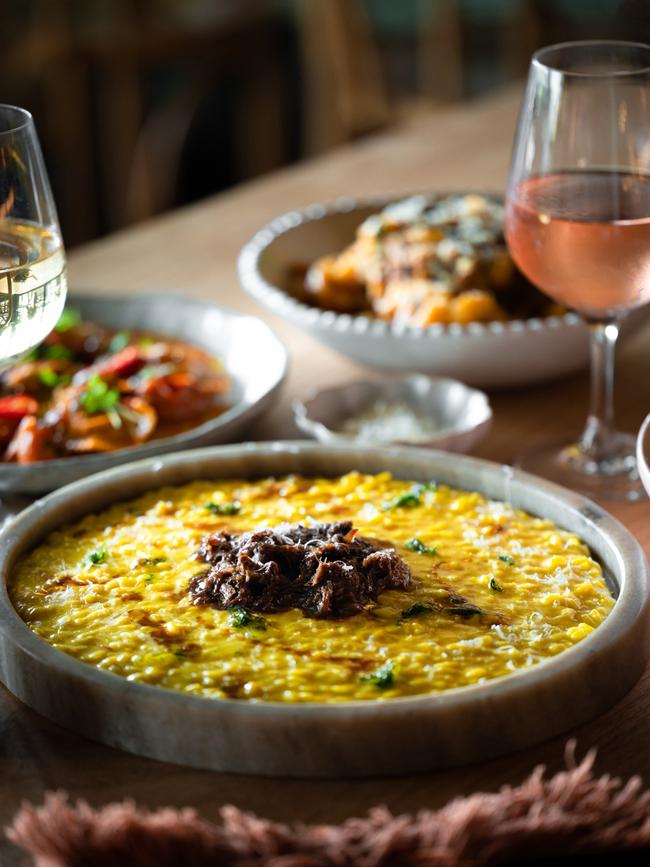 Saffron and oxtail risotto from Italian Street Kitchen, which is due to open at Parramatta on June 8.